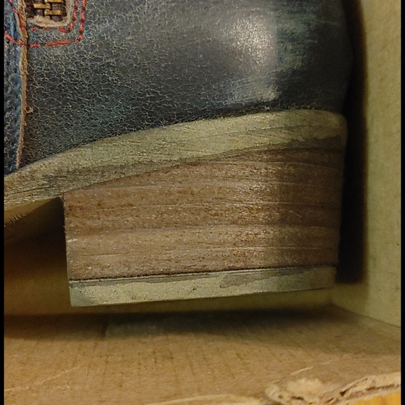 Boots Leather Cowgirl USA 4th of July Patriot Sheryl Crow America Stars Stripes - Picture 5 of 7